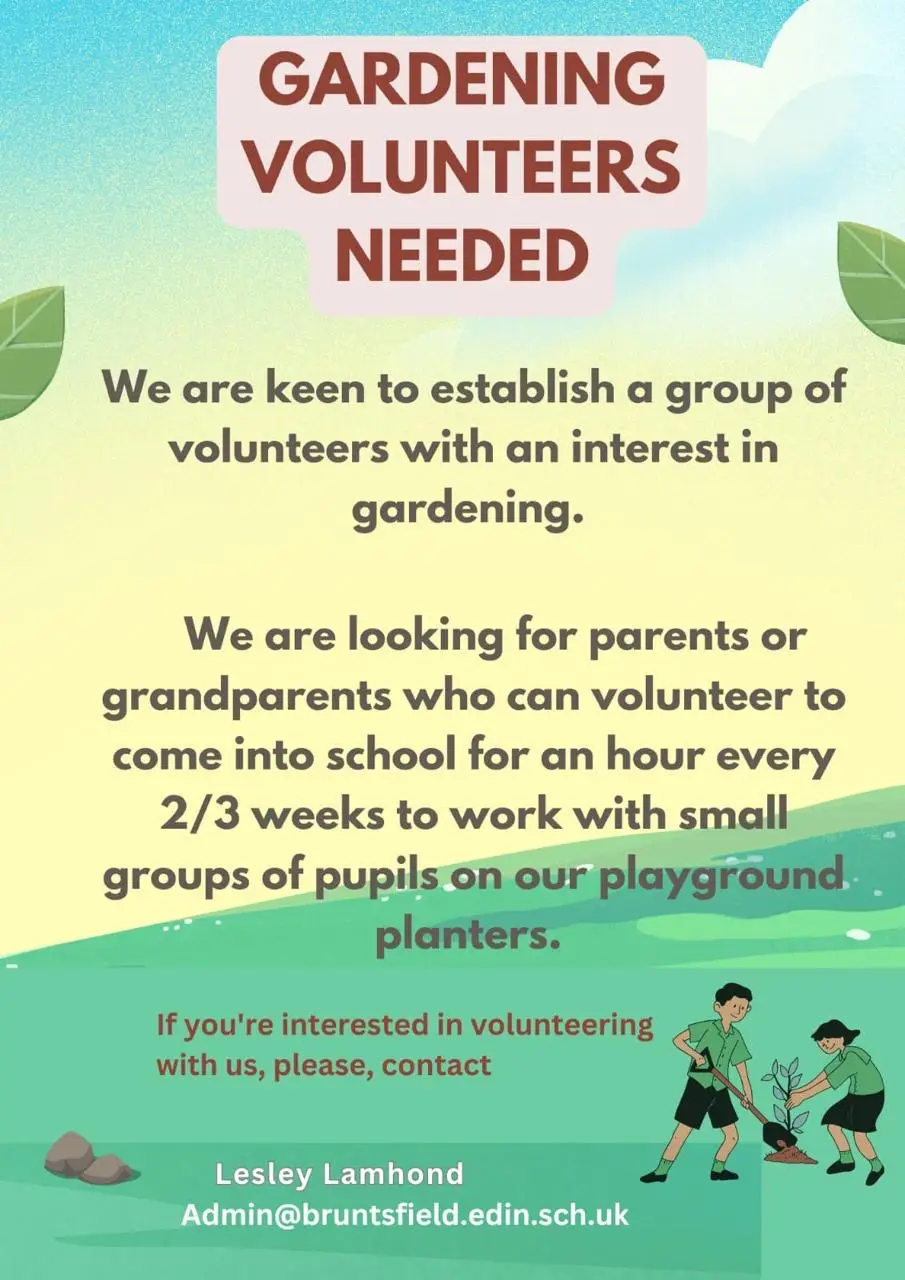 Gardening Volunteers Needed