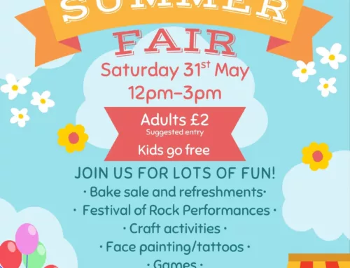 Summer Fair Sat 31st May 12pm