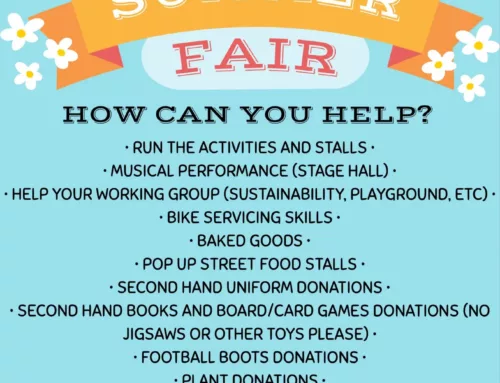 Volunteers Needed for the Summer Fair