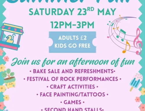 Summer Fair Saturday 23rd May 12-3pm
