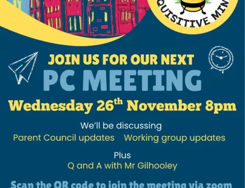 Parent Council Wednesday 26th Nov.
